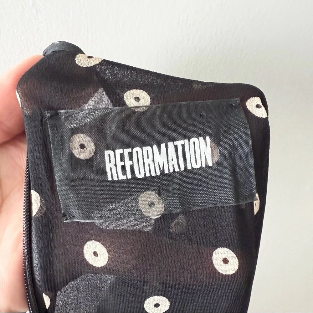 Reformation Betty Midi Dress 10 - Picture 4 of 6